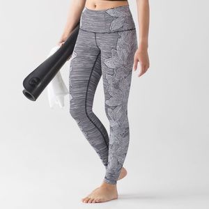 Lululemon Dottie Tribe Leggings Full Length! RARE!